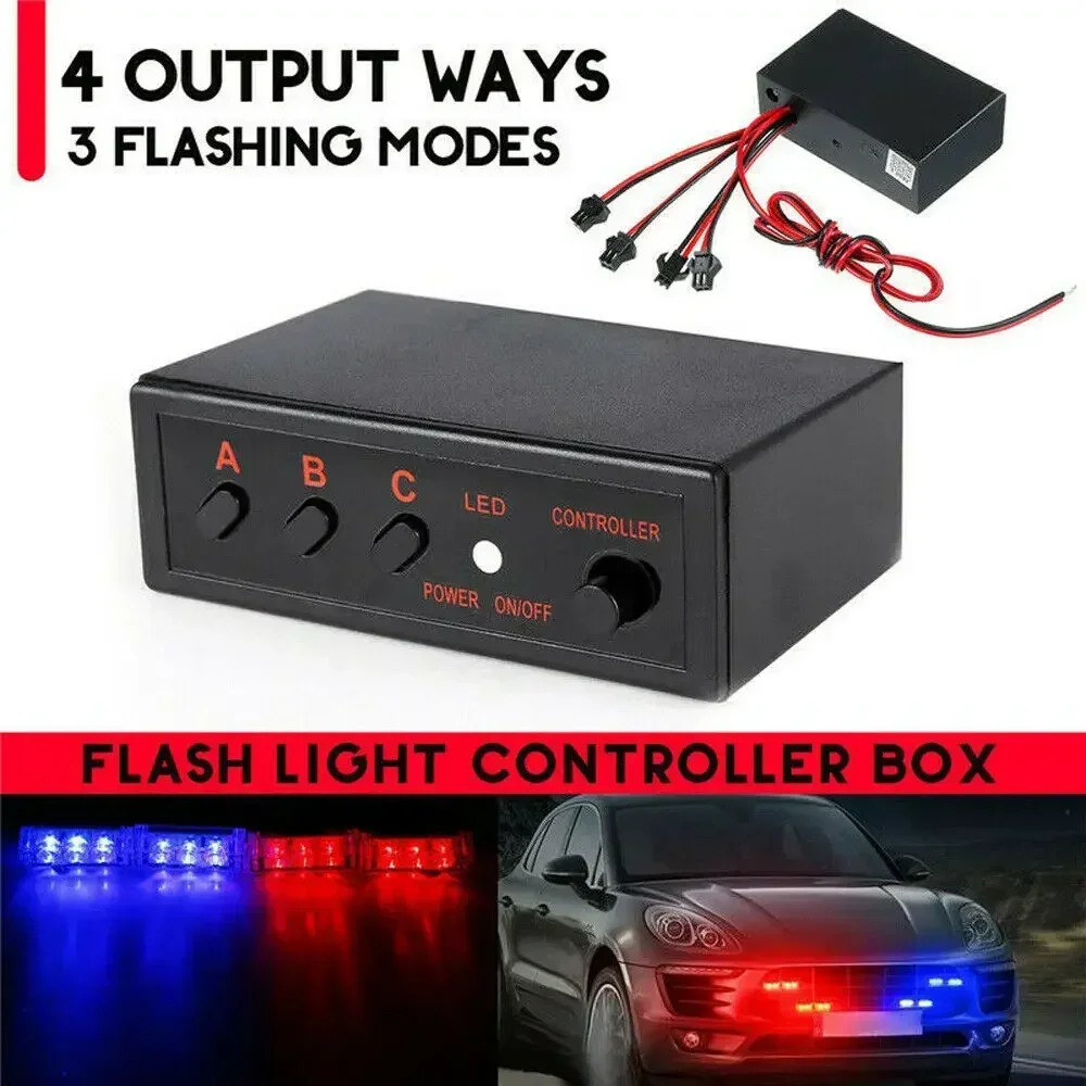Sos Light Strobe - 4 Wege LED Strobe Blitzlicht Blink