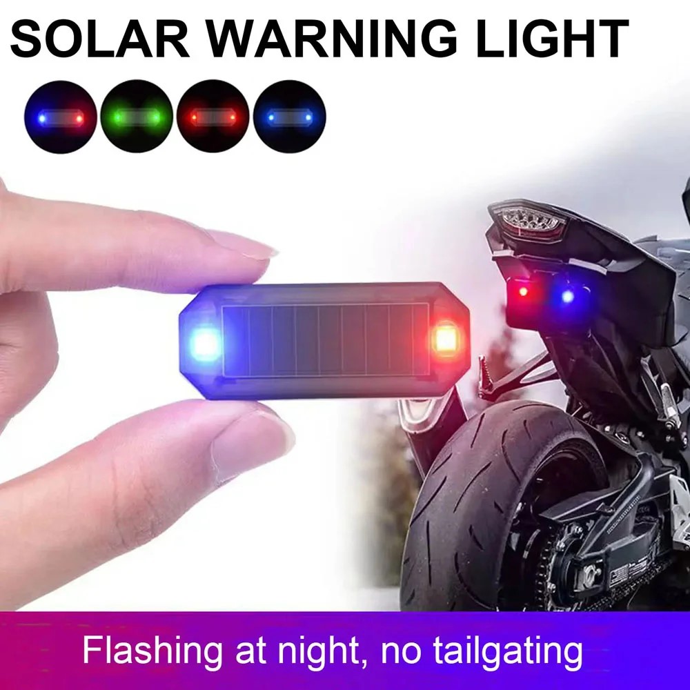 Sos Light Strobe - Mini LED Solar Power Auto Warnung