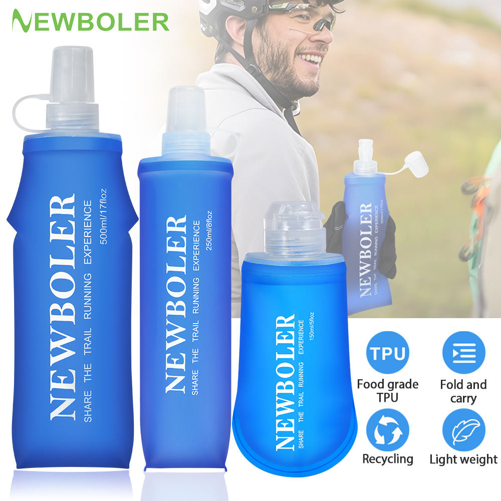 NEWBOLER 150 ml 250 ml 500 ml  – Water Bag Collapsible Bewertung und Preis