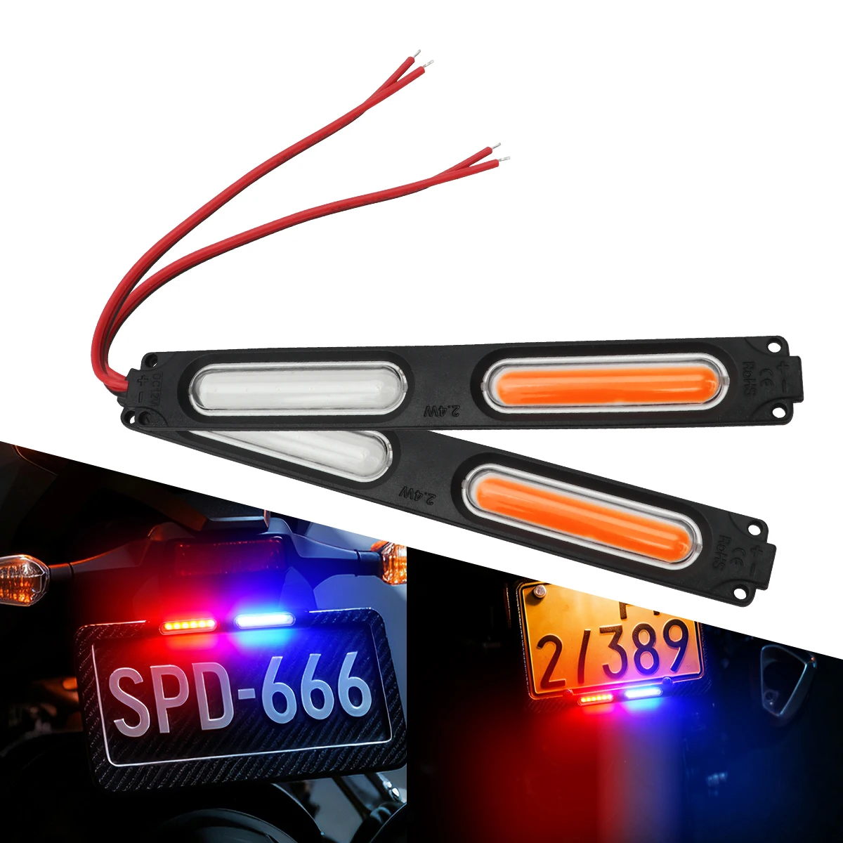 Rot-blaues blinkendes Dual-Lig – Sos Light Strobe Bewertung und Preis
